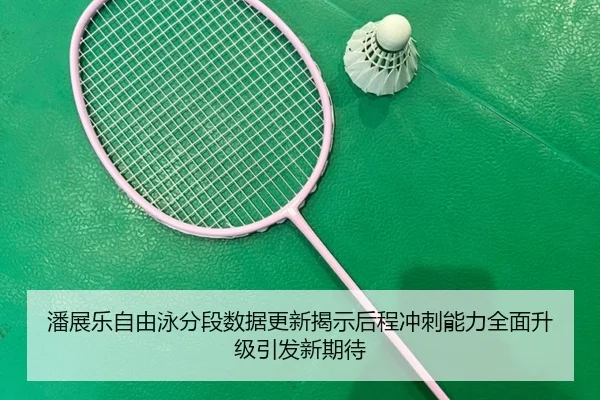 潘展乐自由泳分段数据更新揭示后程冲刺能力全面升级引发新期待 | aiyouxi